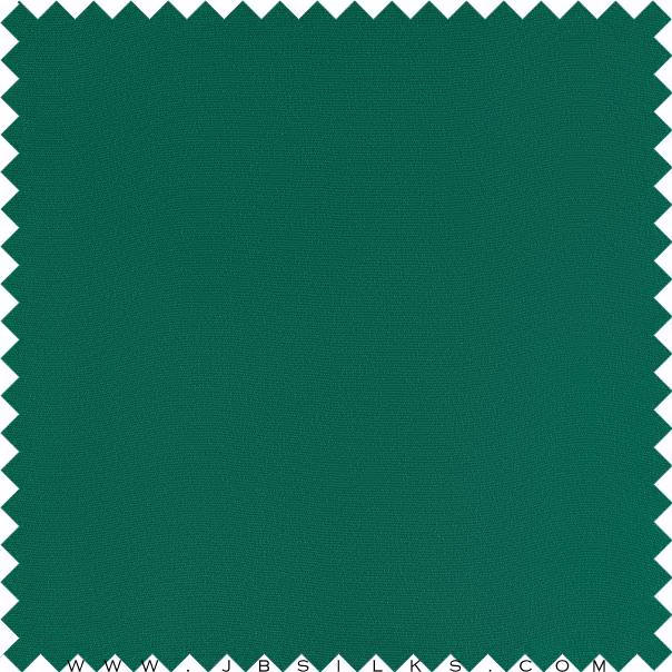 Sueded Silk Fabulous Crepe Junior Fabric 9330 color 657 Emerald Green by JB Silks