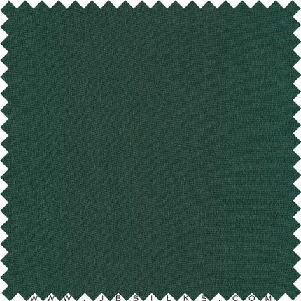 Sueded Silk Heavy Crepe Fabric 9435 color 656 Forest Green by JB Silks