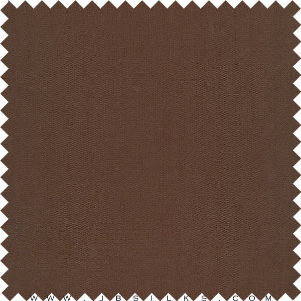Sueded Silk Herringbone Fabric 9438 color 490 Chocolate Brown by JB Silks