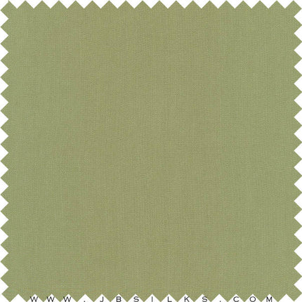 Sueded Silk Herringbone Fabric 9438 color 685 Sage Green by JB Silks