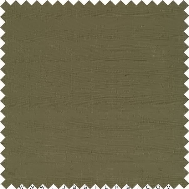 Superior Finish Silk Yarn Dyed Shantung Fabric 2120 color 786 Muddled Basil by JB Silks