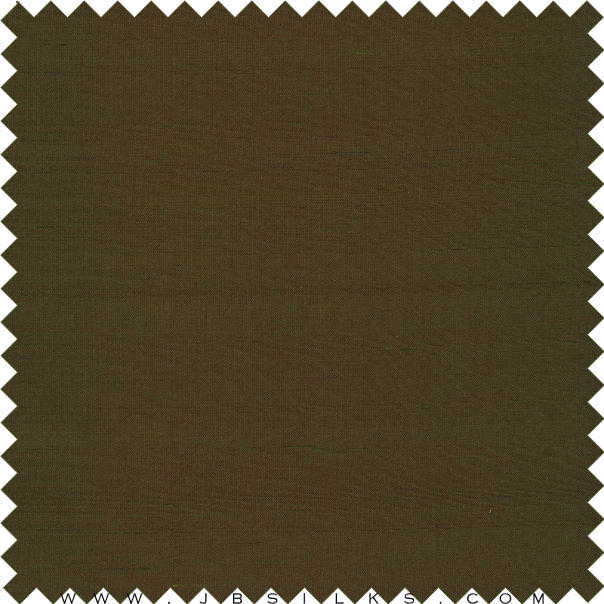 Superior Finish Silk Yarn Dyed Doupioni Fabric 2120 color 789 Dark Moss Green by JB Silks