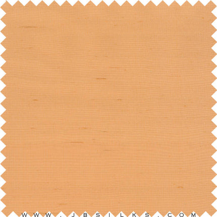 Superior Finish Silk Yarn Dyed Doupioni Fabric 2120 color 312 Apricot by JB Silks