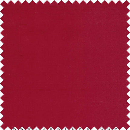 Superior Finish Silk Yarn Dyed Doupioni Fabric 2120 color 421 Red wide width by JB Silks