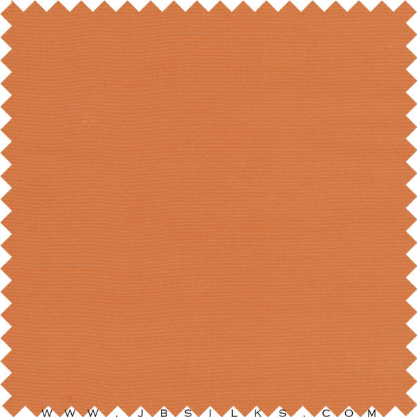 Superior Finish Silk Yarn Dyed Doupioni Fabric 2120 color 678 Persimmon Orange wide width by JB Silks