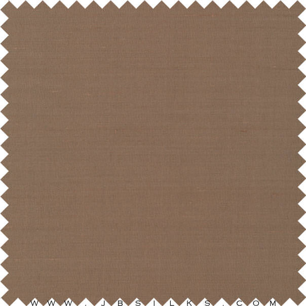 Superior Finish Silk Yarn Dyed Doupioni Fabric 2120 color 738 Mocha Mousse wide width by JB Silks