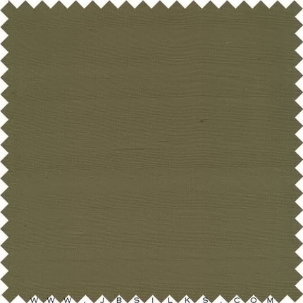 Superior Finish Silk Yarn Dyed Doupioni Fabric 2120 color 786 Muddled Basil by JB Silks