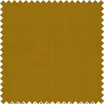 Superior Finish Silk Yarn Dyed Shantung Fabric 2120 color 168 Dark Goldenrod by JB Silks