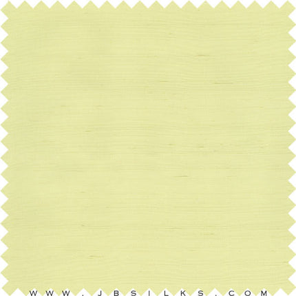 Superior Finish Silk Yarn Dyed Shantung Fabric 2120 color 514 Light Chartreuse by JB Silks
