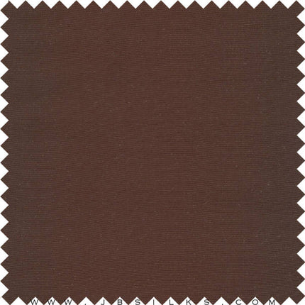 Superior Finish Silk Yarn Dyed Shantung Fabric 2120 color 690 Chocolate Brown by JB Silks