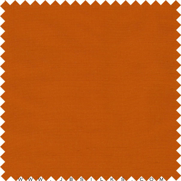 Superior Finish Silk Yarn Dyed Shantung Fabric 2120 color 779 Marmalade wide width by JB Silks