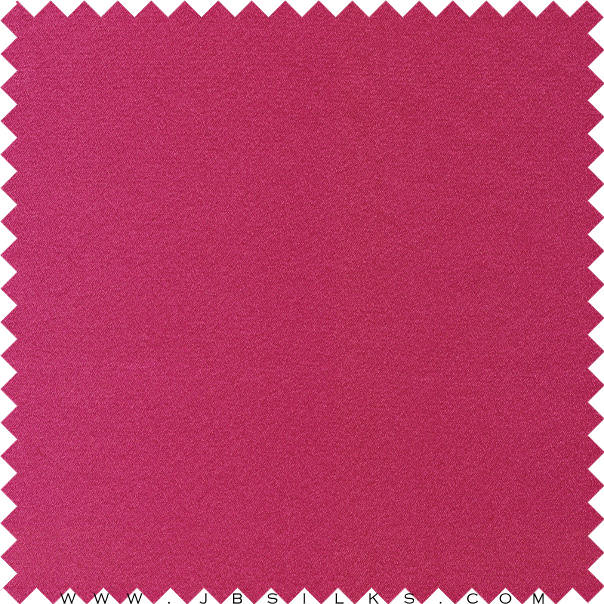 Superior Silk Heavy Crepe Back Satin Fabric 45 momme color 422 Fuchsia wide width by JB Silks