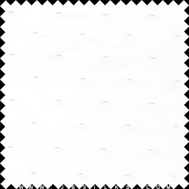 Embroidered Silk Yarn Dyed Shantung Doupioni Fabric JB267 color 101 Light Ivory wide width by JB Silks