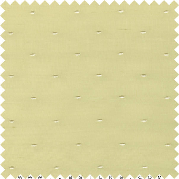 Embroidered Silk Yarn Dyed Shantung Doupioni Fabric JB61 color 645 Daffodil Yellow by JB Silks