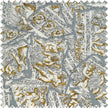 Printed Silk Broadcloth Fabric 464B by JB Silks