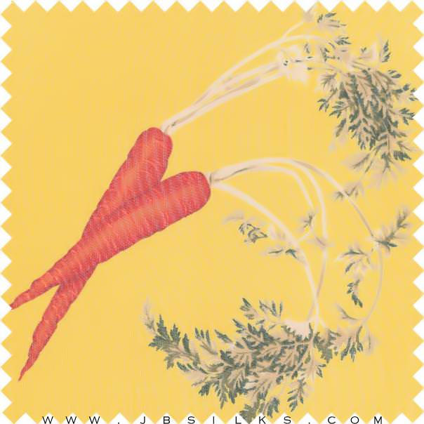 Printed Silk Chiffon Fabric 663 by JB Silks view B