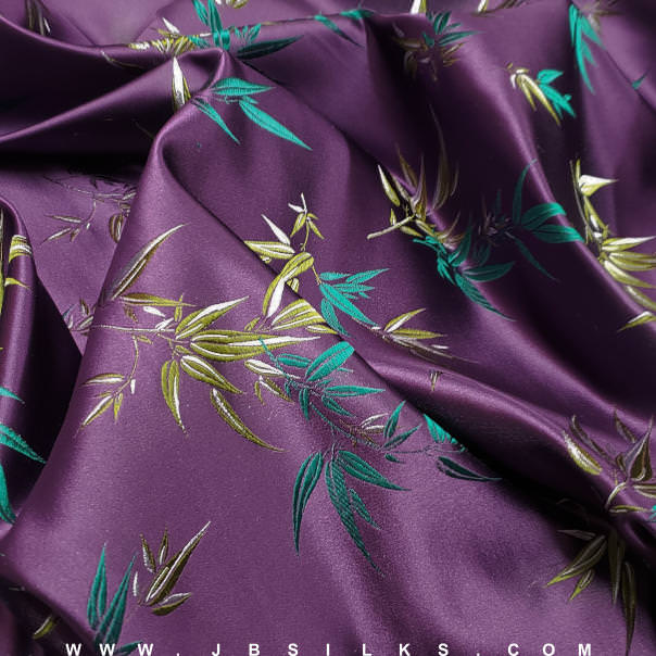 Silk Brocade Fabric 1287 color 454 by JB Silks