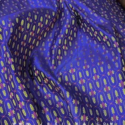 Silk Brocade Fabric 3331 color 351 by JB Silks