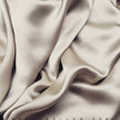 Silk Charmeuse Satin Fabric 19 momme color 603 Sandstone Beige wide width by JB Silks