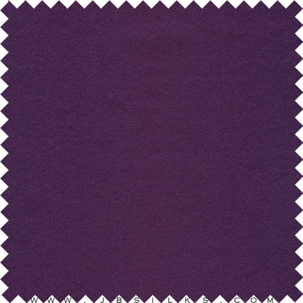 Silk Duchesse Satin Fabric 3160 color 454 Plum Purple wide width by JB Silks