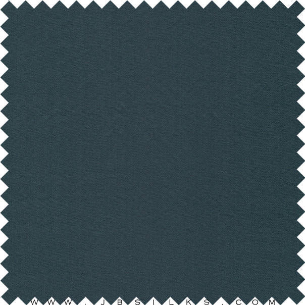 Silk Duchesse Satin Fabric 3160 color 496 Dark Sea wide width by JB Silks