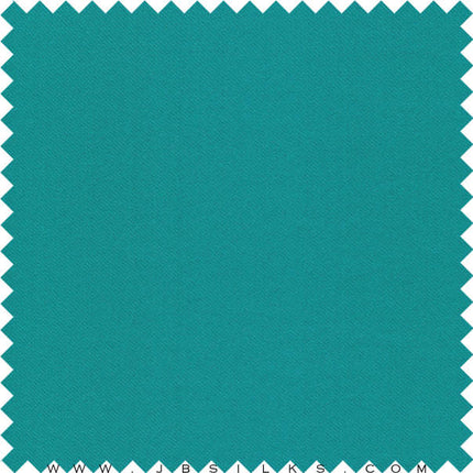 Silk Duchesse Satin Fabric 3160 color 632 Peacock Blue wide width by JB Silks