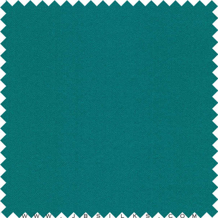 Silk Duchesse Satin Fabric 3160 color 632 Peacock wide width by JB Silks