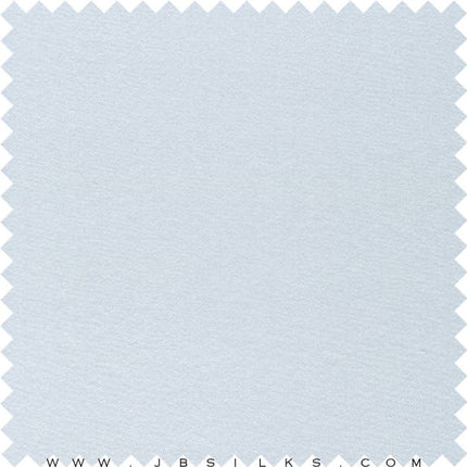 Silk Duchesse Satin Fabric 3160 color 637 Powder Blue Mist wide width by JB Silks