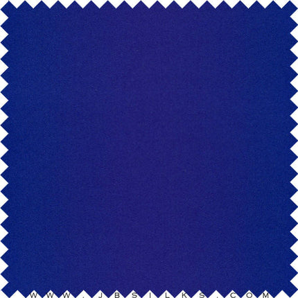 Silk Duchesse Satin Fabric 3160 color 651 Dark Royal Blue wide width by JB Silks