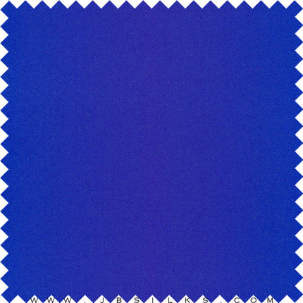 Silk Duchesse Satin Fabric 3160 color 651 Royal Blue wide width by JB Silks