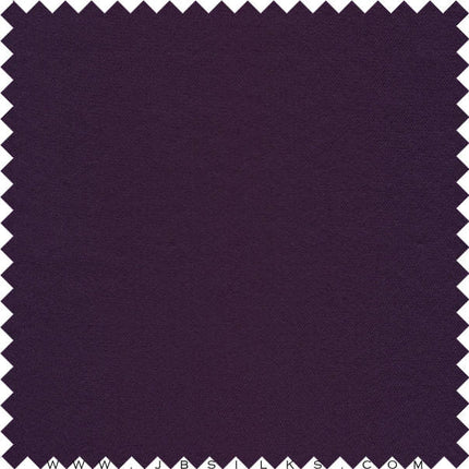 Silk Duchesse Satin Fabric 3160 color 659 Plum Purple wide width by JB Silks