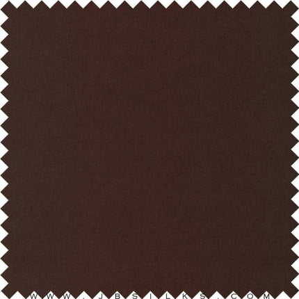 Silk Duchesse Satin Fabric 3160 color 680 Chocolate Brown wide width by JB Silks