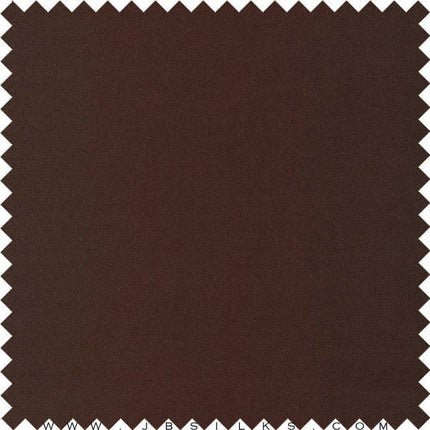 Silk Duchesse Satin Fabric 3160 color 690 Chocolate Brown wide width by JB Silks