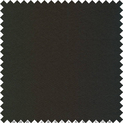 Silk Duchesse Satin Fabric 4160 color 199 Black Bird wide width by JB Silks