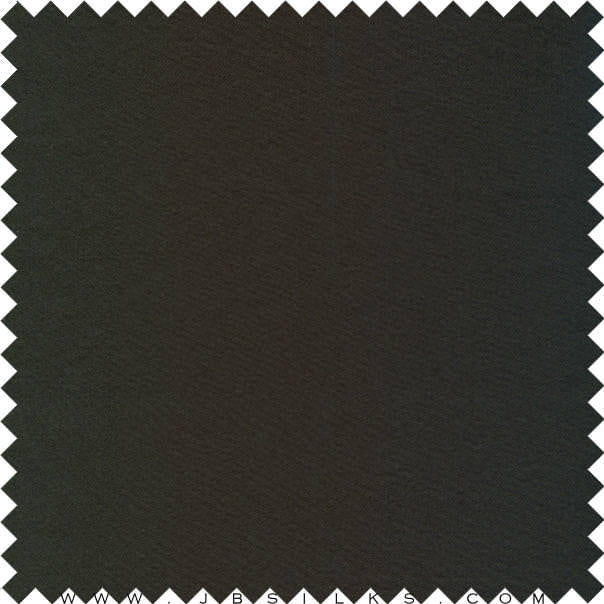 Silk Duchesse Satin Fabric 4160 color 199 Black Bird wide width by JB Silks