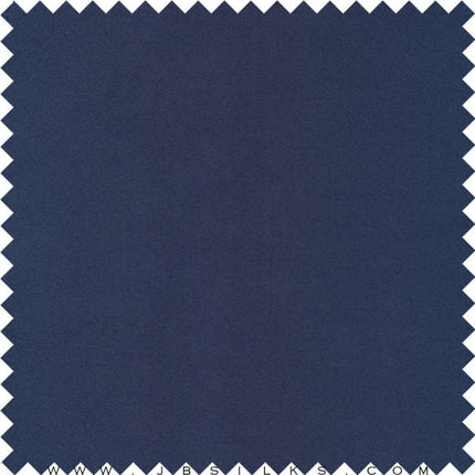 Silk Duchesse Satin Fabric 4160 color 395 Navy Blue wide width by JB Silks