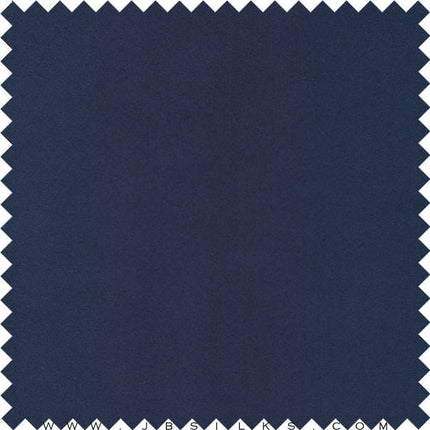 Silk Duchesse Satin Fabric 4160 color 395 Navy wide width by JB Silks