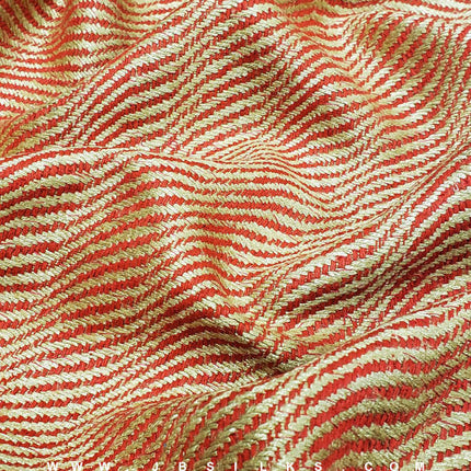 Silk Handwoven Fabric H221 by JB Silks
