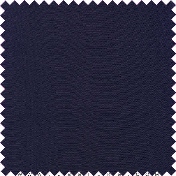 Silk Heavy Crepe 4 ply Fabric 35 momme color 195 Midnight Navy by JB Silks