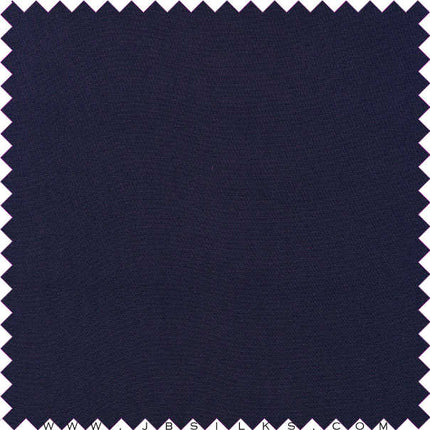 Silk Heavy Crepe 4 ply Fabric 35 momme color 195 Midnight Navy by JB Silks