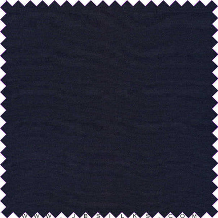 Silk Heavy Crepe 4 ply Fabric 35 momme color 196 Deep Space Navy by JB Silks