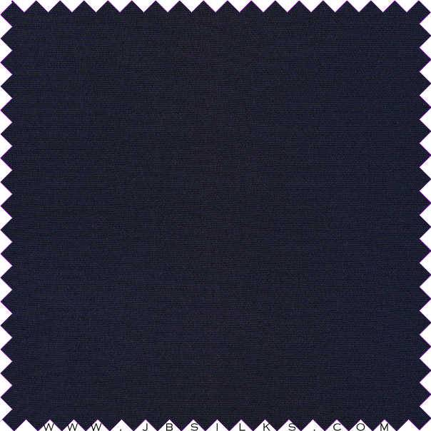 Silk Heavy Crepe 4 ply Fabric 35 momme color 196 Deep Space Navy by JB Silks