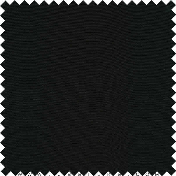 Silk Heavy Crepe 4 ply Fabric 35 momme color 199 Black by JB Silks