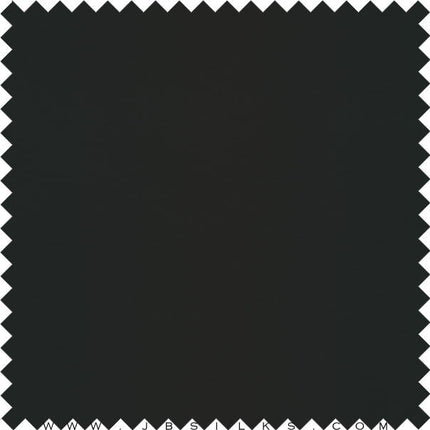 Silk Heavy Crepe 4 Ply Fabric 40 momme color 199 Black by JB Silks
