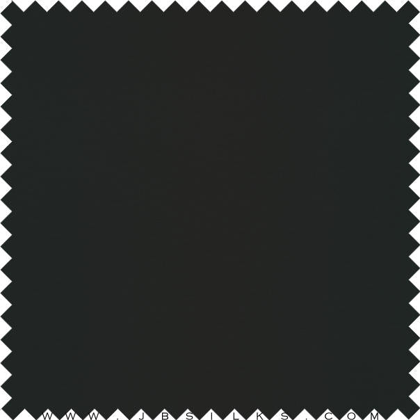 Silk Heavy Crepe 4 Ply Fabric 40 momme color 199 Black wide width by JB Silks