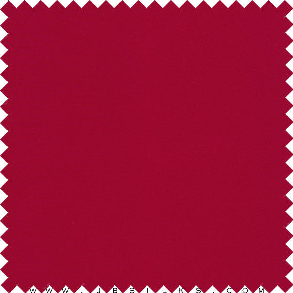 Silk Heavy Crepe 4 Ply Fabric 40 momme color 421 Red wide width by JB Silks
