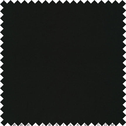 Silk Lining Fabric 12 momme color 199 Black wide width by JB Silks