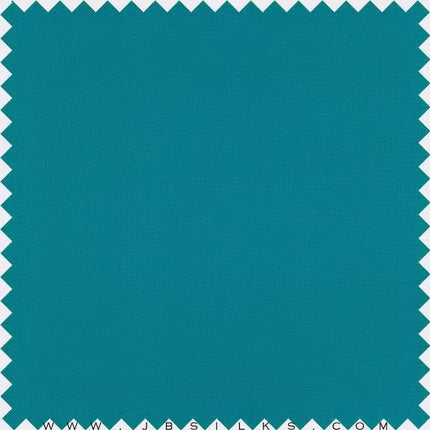 Silk Lining Fabric 12 momme color 632 Deep Peacock Blue by JB Silks