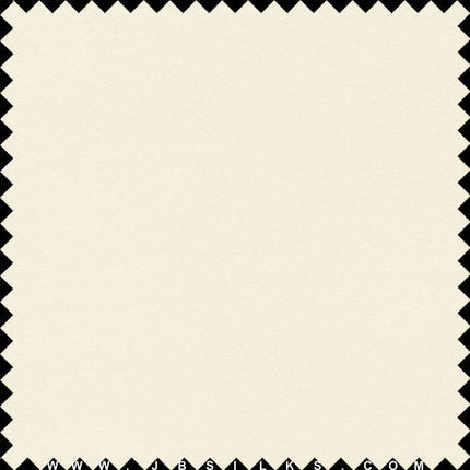 Stretch Silk Heavy Charmeuse Satin Fabric 30 momme color 101 Light Ivory by JB Silks