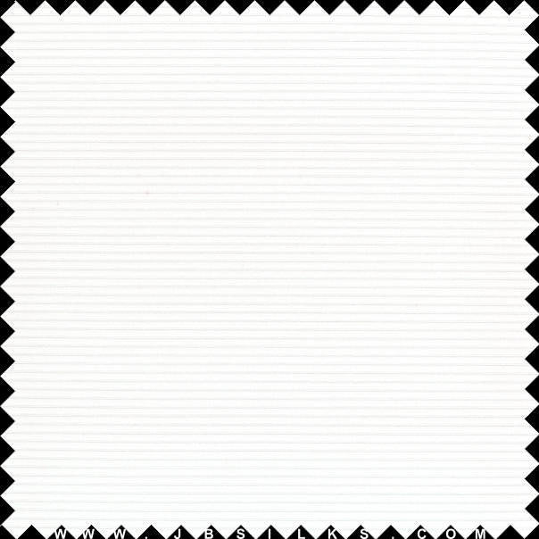 Stretch Silk Ribbed Fabric 20 momme color 101 Light Ivory by JB Silks